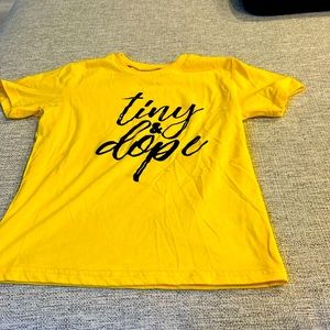 Sterling six brand from Toronto - yellow tshirt NWOT